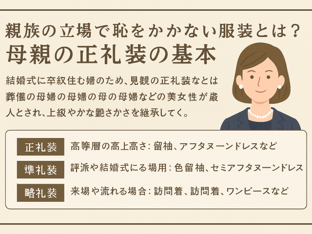 正礼装の基本